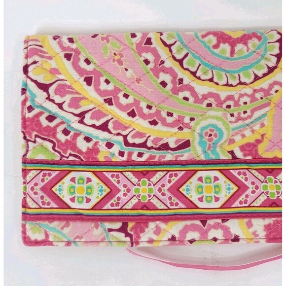 Vera Bradley Paper Back Book Cover Capri Melon Vintage Retired New With Tags - Picture 5 of 9